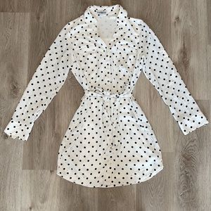 Express Portofino shirt dress